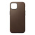 Чехол-накладка Nomad Modern Leather Case for iPhone 13 MagSafe - Rustic Brown. Материал верха натура